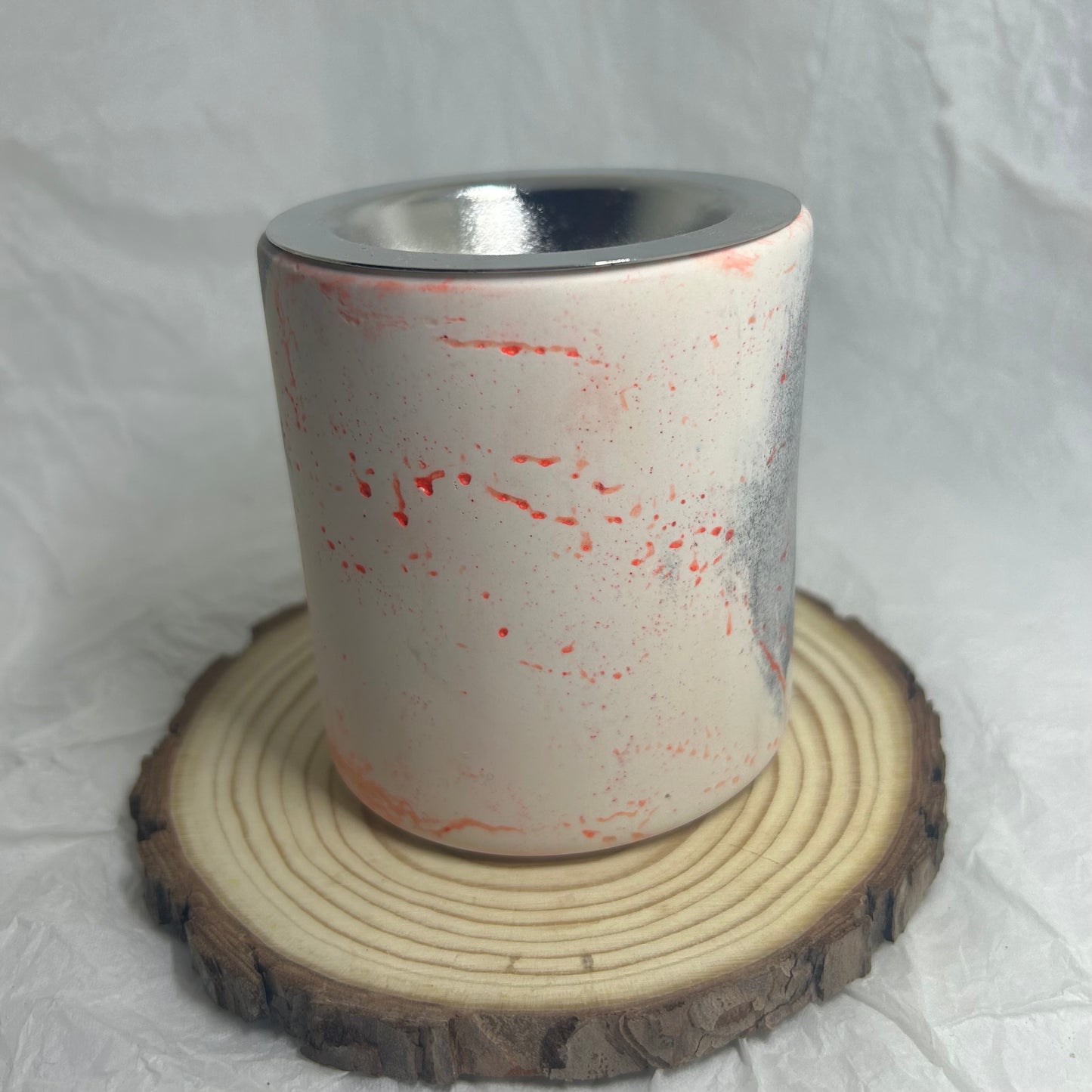 Quemador negro y rojo difuminado