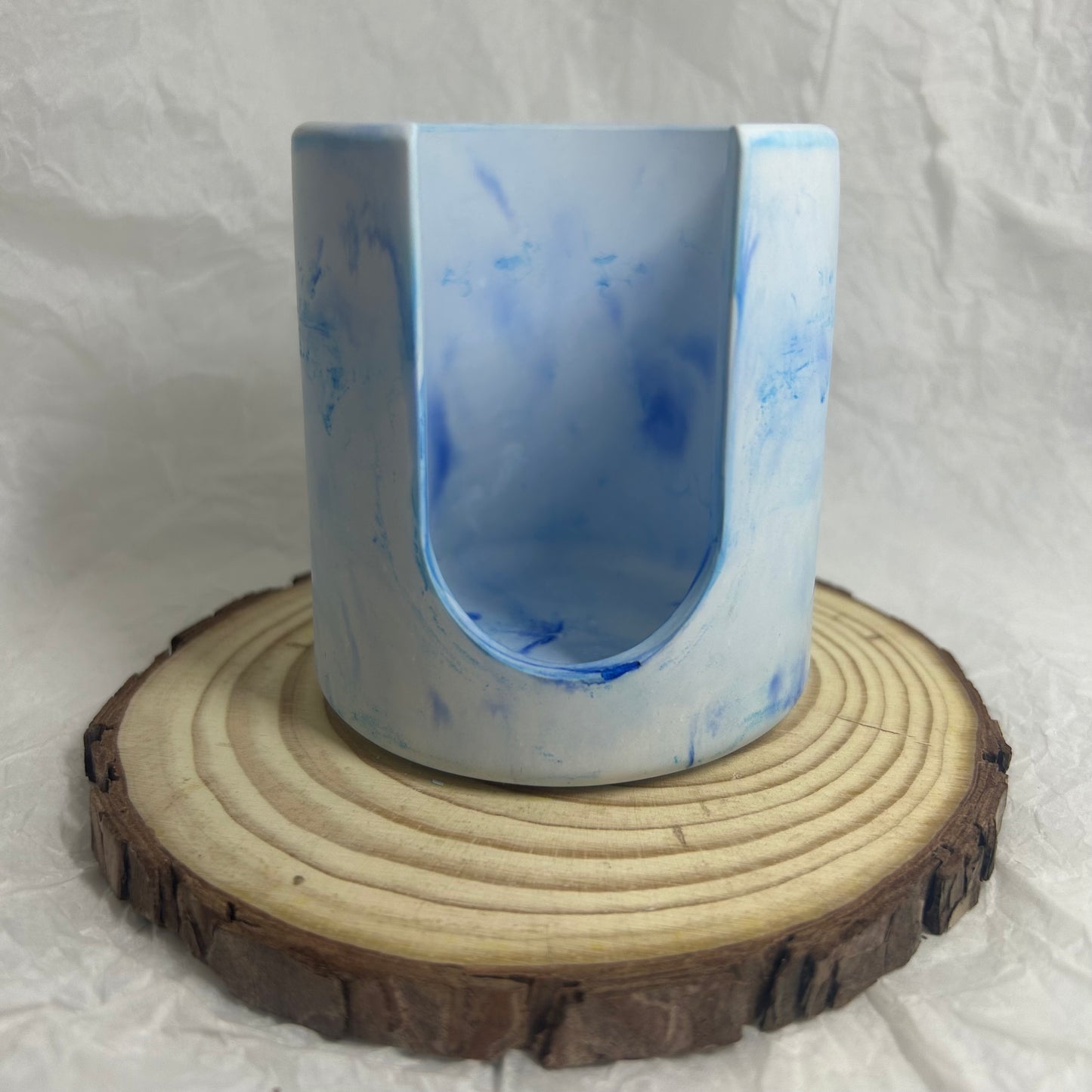 Quemador azul difuminado