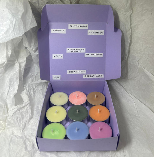 Pack degustación velas