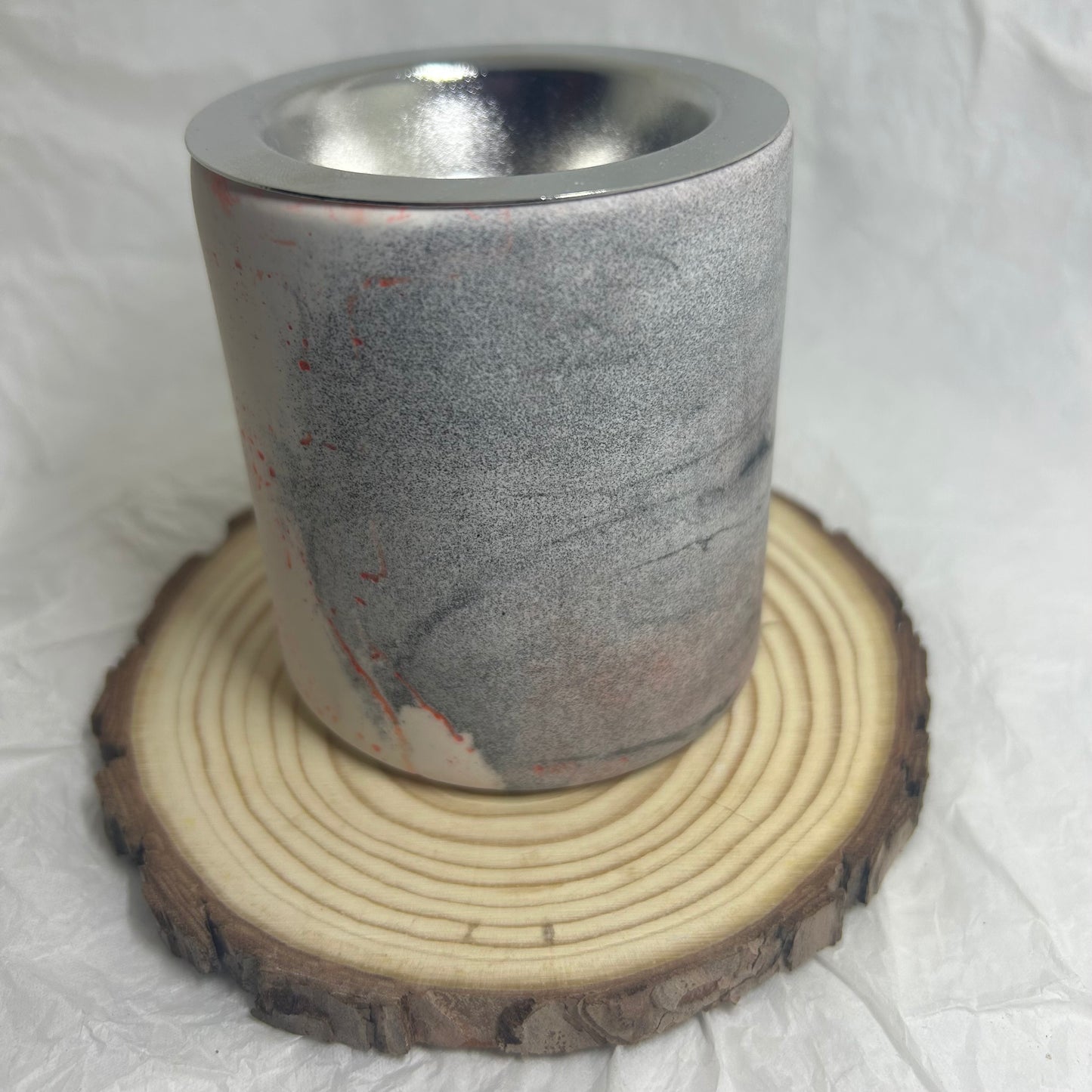 Quemador negro y rojo difuminado