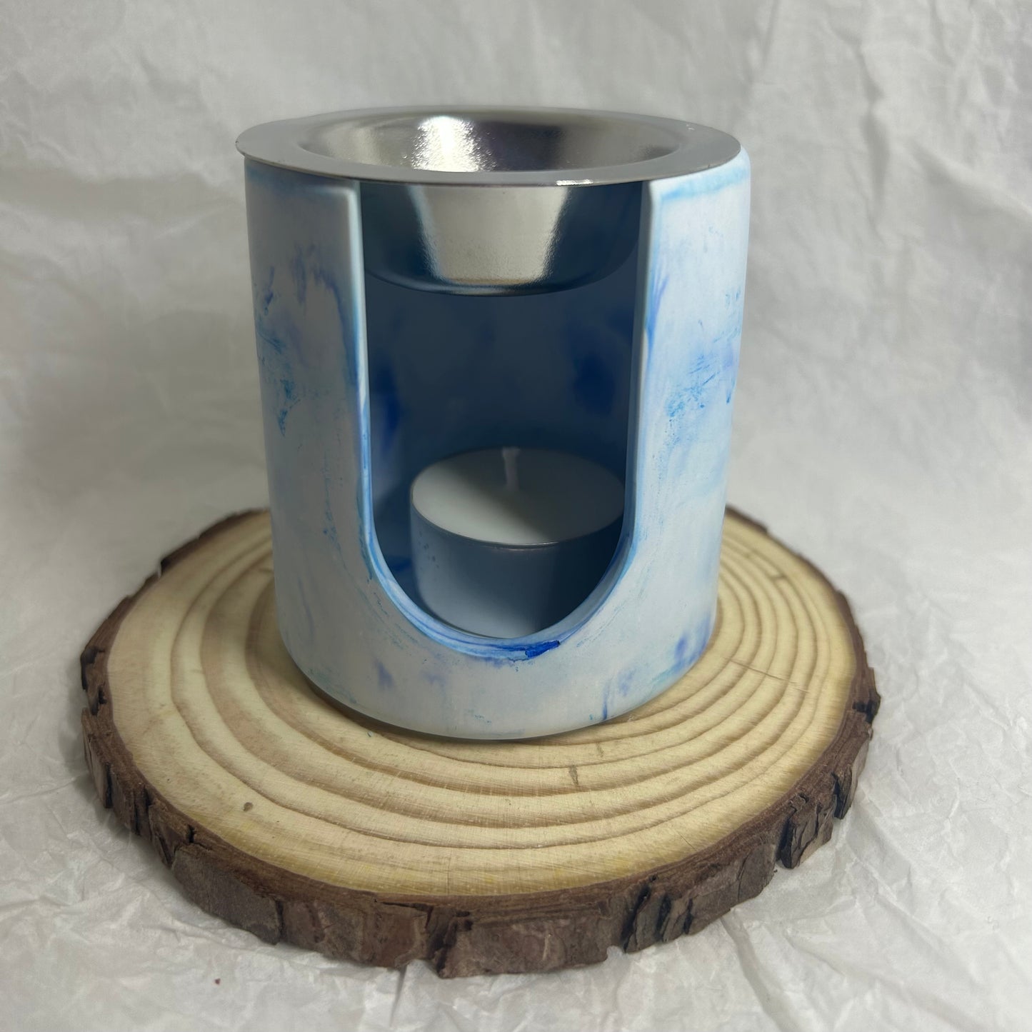 Quemador azul difuminado