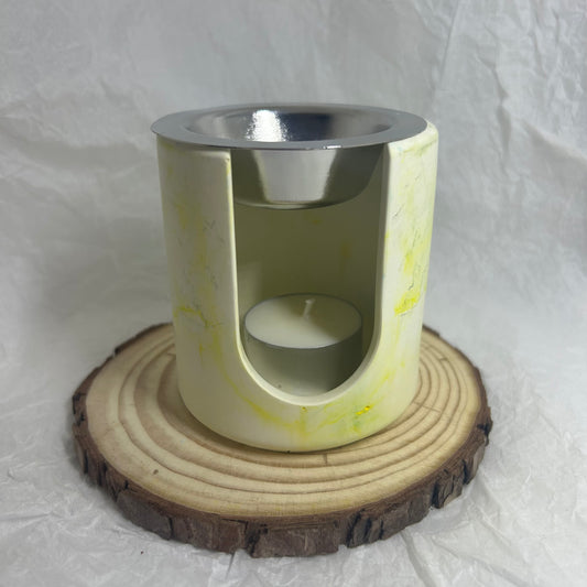 Quemador amarillo difuminado